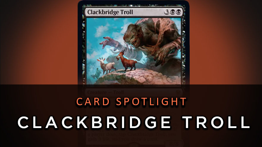 4x Clackbridge Troll NM-Mint English Throne of Eldraine MTG Magic 