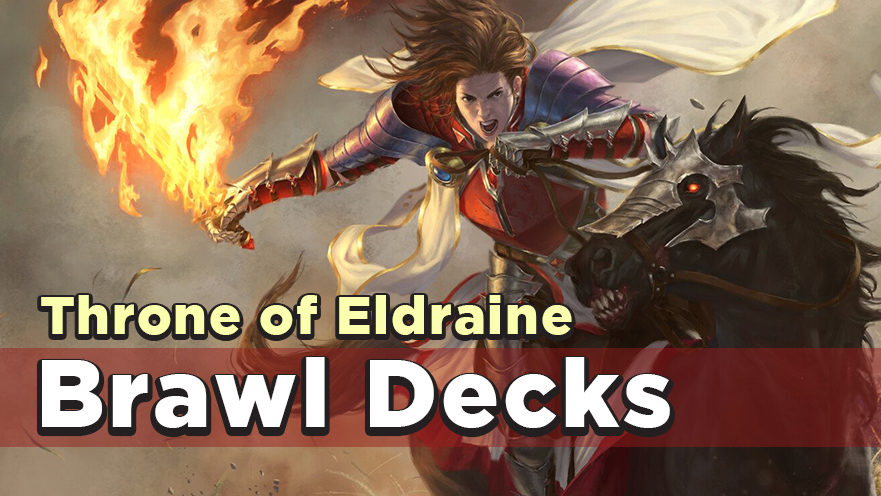 MTG Throne of Eldraine Brawl Deck Decks Set of All Four New & Sealed 