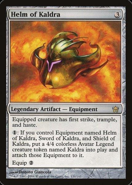 Helm of Kaldra - Magic: THe Gathering Card