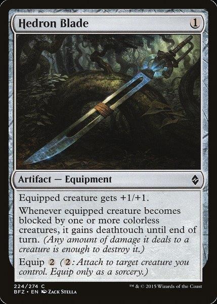 Hedron Blade - Magic: The Gathering Card