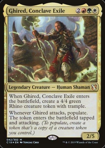Ghired, Conclave Exile - Magic: The Gathering Card