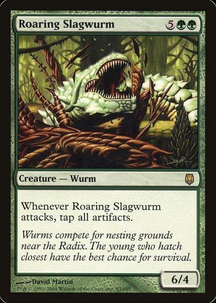 Roaring Slagwurm - Magic: The Gathering Card