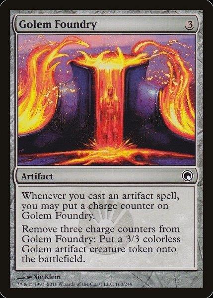 Golem Foundry - Magic: The Gathering Card
