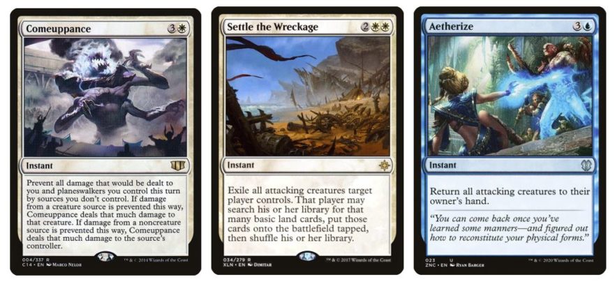 comeuppance-settle-aetherize - Card Kingdom Blog