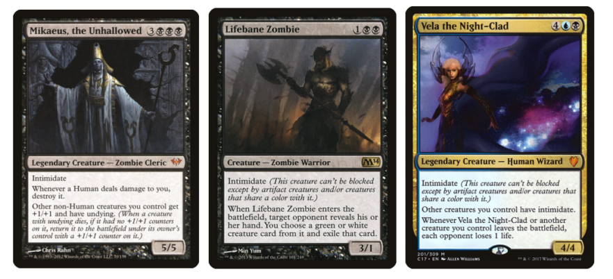 Fear & Intimidate - MTG Keywords Explained - Card Kingdom Blog