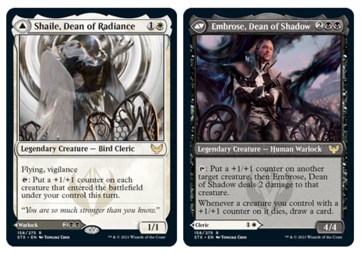 Strixhaven: School Of Mages - Set Of 5 Different Legendary Dean Creatures (NM)
