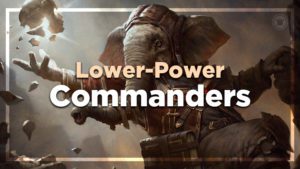 Lower Power Commanders