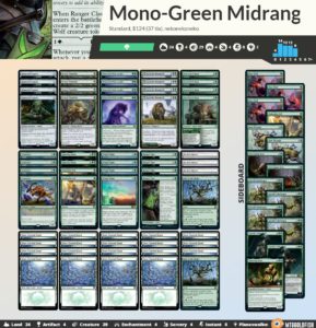 mono green midrange