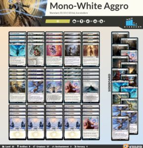 mono white aggro