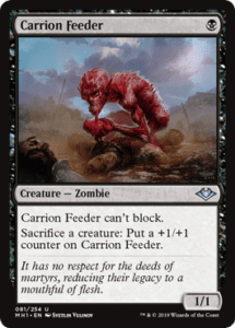 zombie card carrion feeder