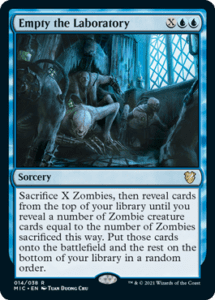 zombie card magic the gathering laboratory