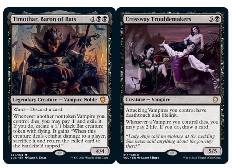 Innistrad Crimson Vow Commander Deck Contents Revealed Card Kingdom Blog