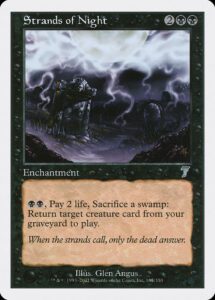 strands of night Reanimation Spells in Magic The Gathering