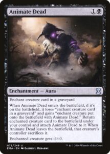 animate dead Reanimation Spells in Magic The Gathering