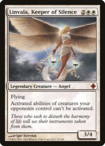 linvala keeper of silence Angel Cards in Magic The Gathering