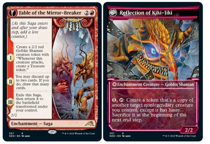 逸品】 【MTG】鏡割りの寓話/Fable of the Mirror-Breaker マジック 