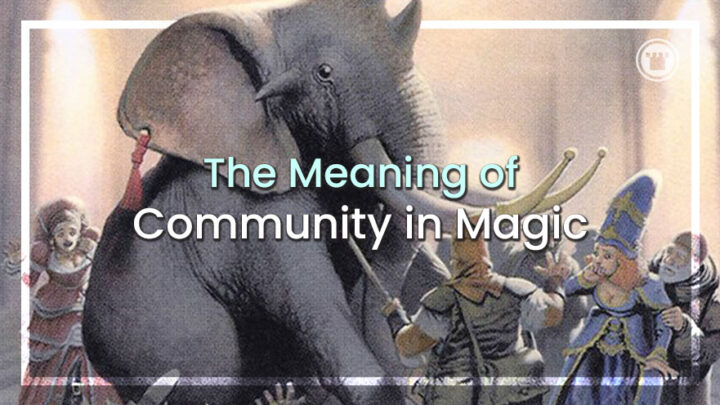 The meaning of Community in Magic