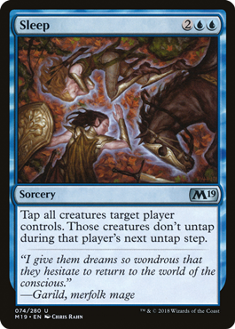 Getting enough sleep is an important part of preparing for MTG tournaments