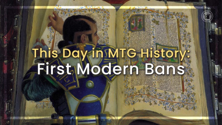 This Day in MTG History First Modern Bans