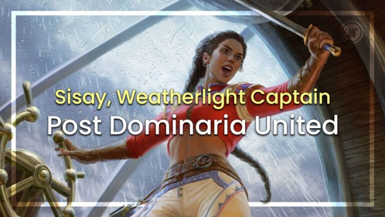 Upgrading Sisay, Weatherlight Captain | Dominaria United Commander