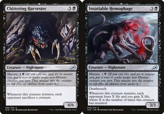 Chittering Harvester and Insatiable Hemophage