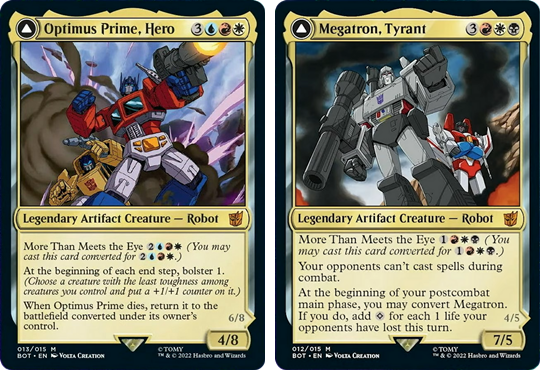 Optimus Prime, Hero and Megatron, Tyrant