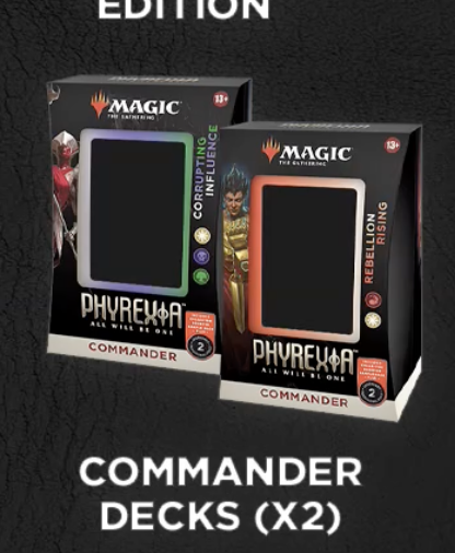 The ONE Commander boxes