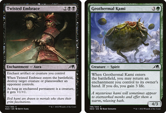 Twisted Embrace and Geothermal Kami