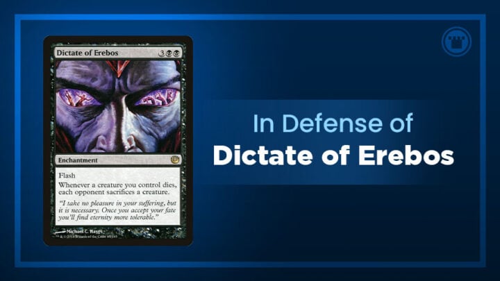 In Defense of Dictate of Erebos