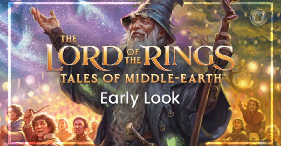 Lord of the Rings Tales of Middle Earth Early Look Twitter Facebook