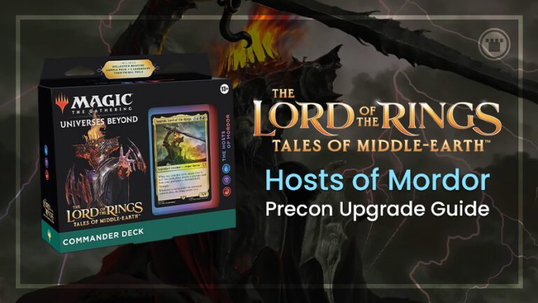 Tales Of Middle-earth Hosts Of Mordor Precon Upgrade Guide