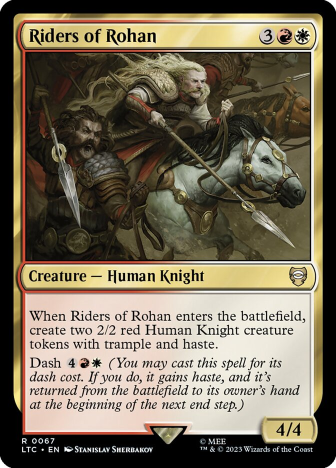 Riders of Rohan: Upgrade // LotR: Tales of Middle Earth // Eowyn,  Shieldmaiden EDH 