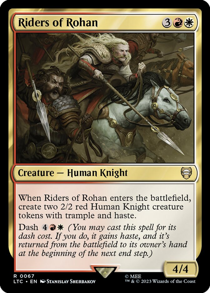 Upgrading Commander Precon: Riders of Rohan (Éowyn, Shieldmaiden)