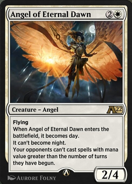 Angel of Eternal Dawn from the Alchemy format.