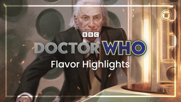 Doctor Who Flavor Highlights