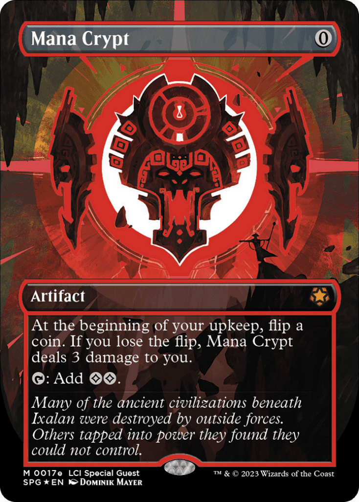 Mana Crypt Neon Red