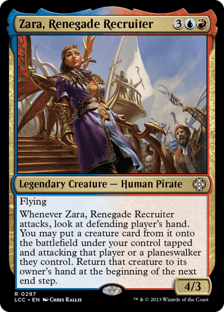 Zara, Renegade Recruiter
