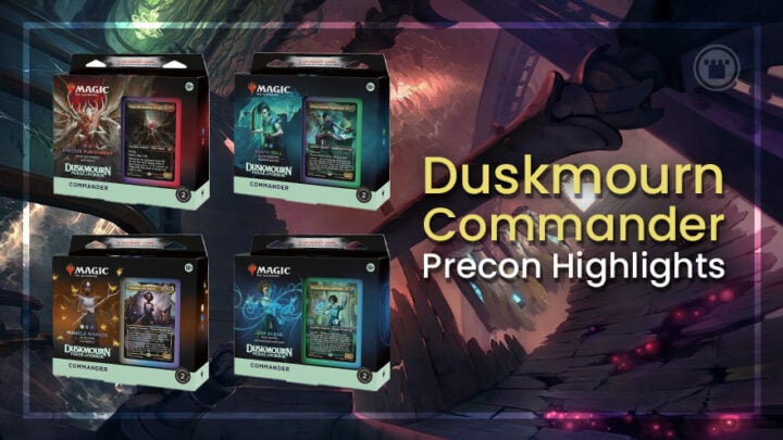 Duskmourn Commander Precon Highlights