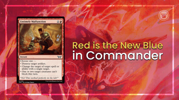 Red is the New Blue in Commander