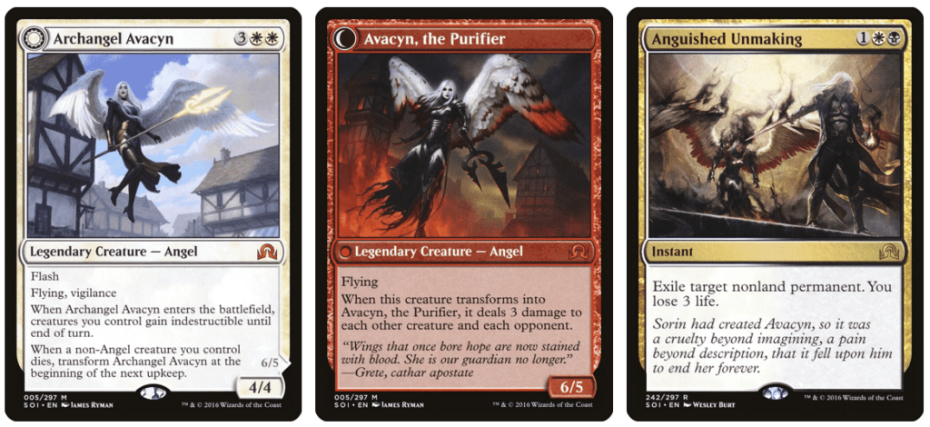 Archangel Avacyn | Avacyn, the Purifier | Anguished Unmaking