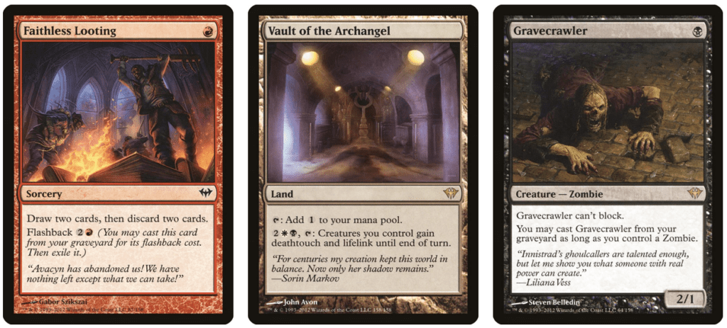 Faithless Looting | Vault of the Archangel | Gravecrawler