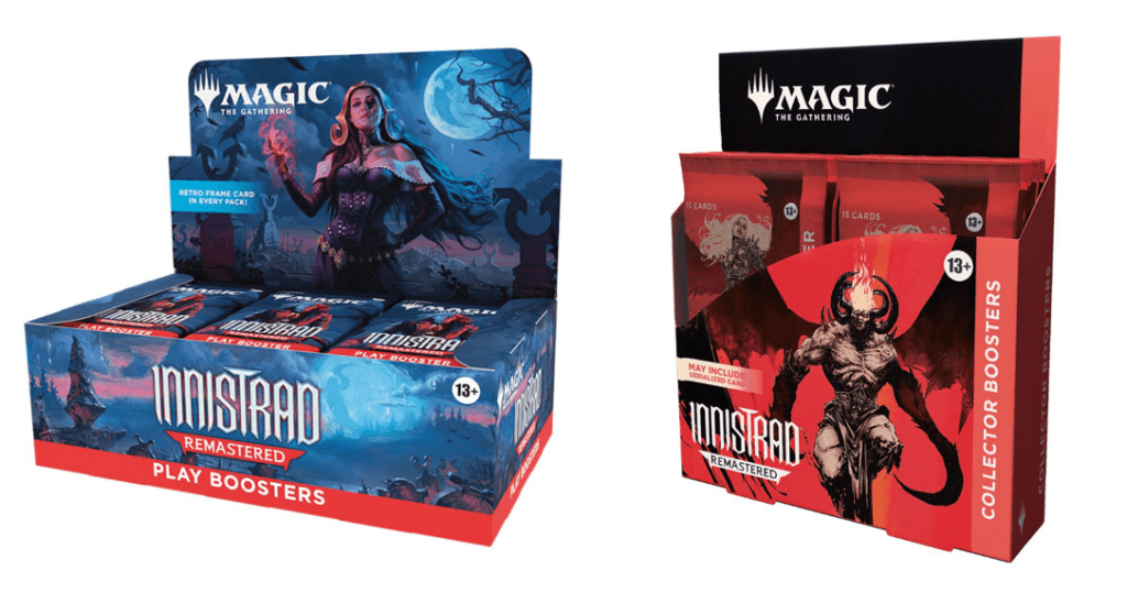 Innistrad Remastered Play Boosters & Collector Boosters