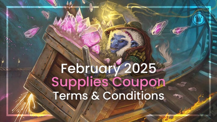 February 2025 Supplies Coupon Terms & Conditions