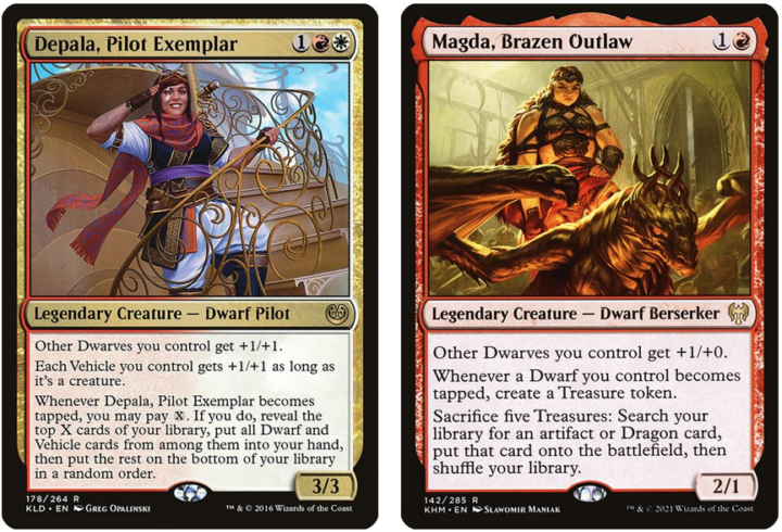 Depala, Pilot Exemplar | Magda, Brazen Outlaw