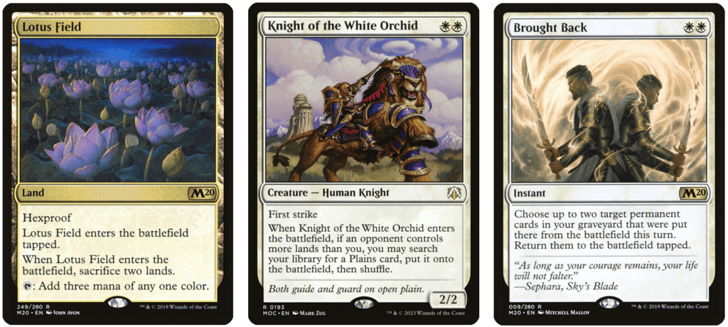 Lotus Field | Knight of the White Orchid | Brought Back