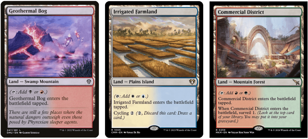Geothermal Bog | Irrigated Farmland | Commercial District