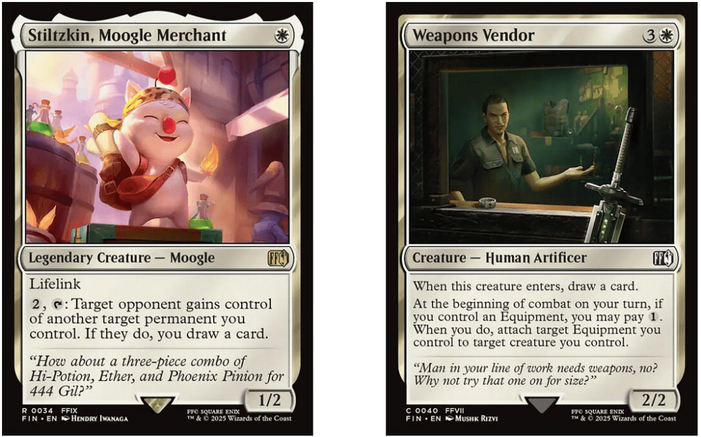 Stiltzkin, Moogle Merchant | Weapons Vendor