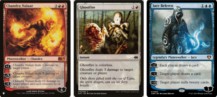 Chandra Nalaar | Ghostfire | Jace Beleren