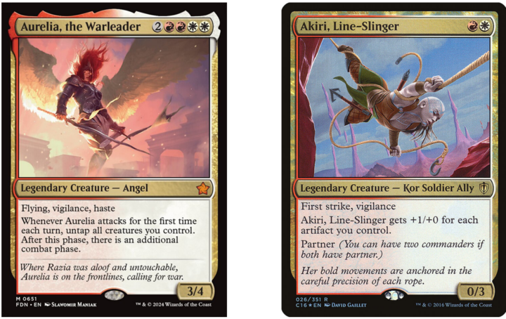 Aurelia, the Warleader | Akiri, Line-Slinger