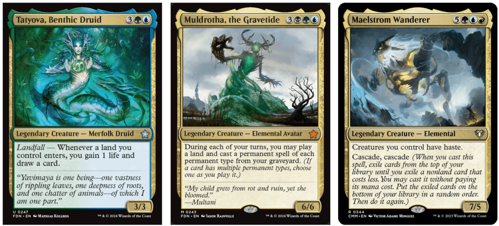 Tatyova, Benthic Druid | Muldrotha, the Gravetide | Maelstrom Wanderer